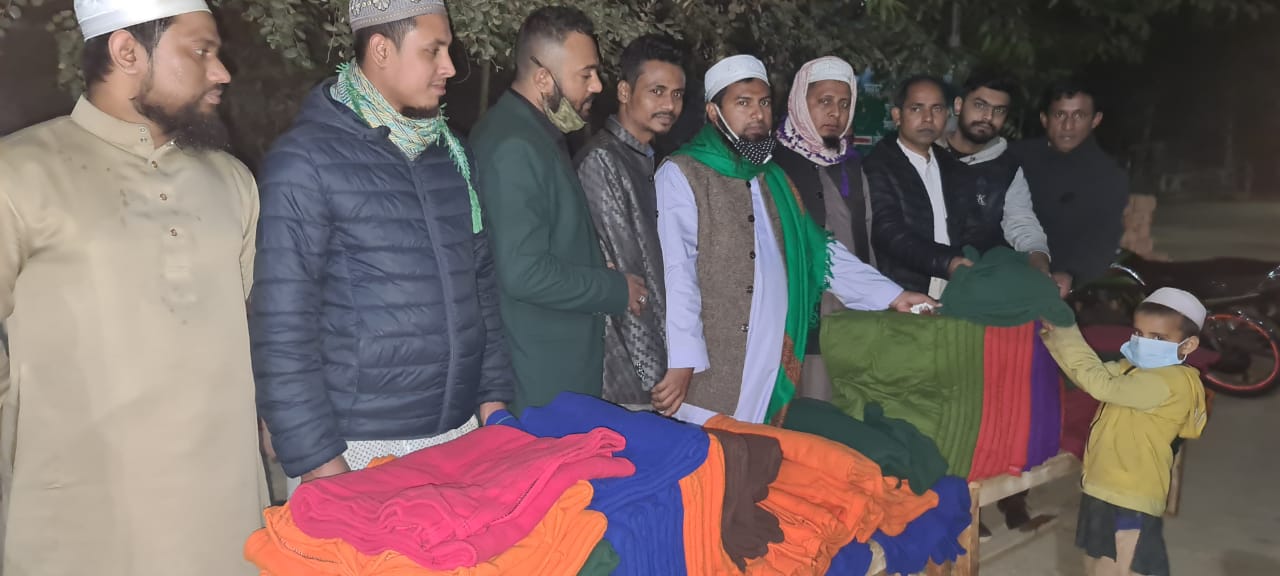 আন্তর্জাতিক মাতৃভাষা দিবস উপলক্ষে শীতবস্ত্র বিতরণ