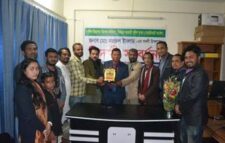 কোম্পানীগঞ্জ উপজেলা প্রেসক্লাবের ভালোবাসায় সিক্ত এএসপি নজরুল ইসলাম