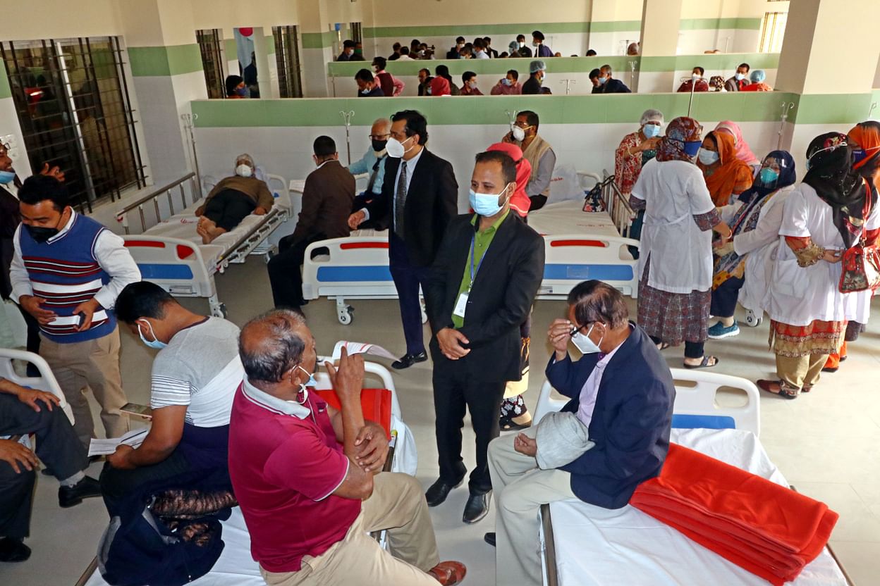 উৎসাহের সঙ্গে সিলেটে চলছে করোনার টিকা কার্যক্রম