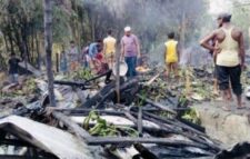 জগন্নাথপুরে পল্লীতে অগ্নিকাণ্ডের ঘটনা