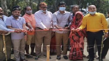 প্রধানমন্ত্রী ঘোষিত গৃহ নির্মাণ কাজের উদ্বোধন