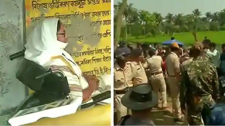 দুই ঘণ্টা ভোট কেন্দ্রে আটকা পড়েছিলেন মমতা