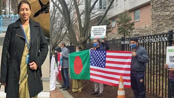 আত্মগোপনের পর জনসম্মুখে সেই প্রিয়া সাহা