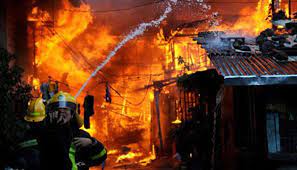 বেগমগঞ্জে ৮ ঘর পুড়ে ছাই