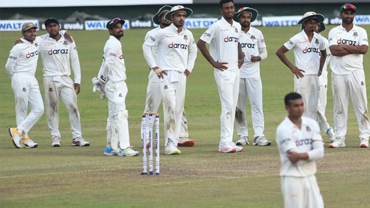 শ্রীলংকার ইনিংস ঘোষণা