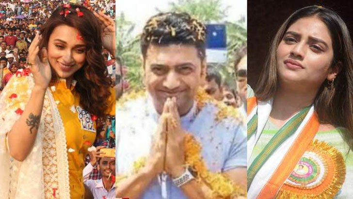 পরিশ্রম সার্থক মিমি নুসরাত ও দেবের