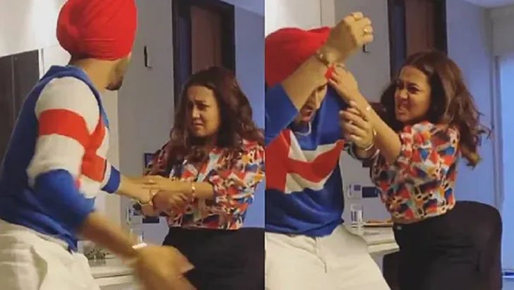 নেহা কক্করের স্বামীর সঙ্গে মারামারি