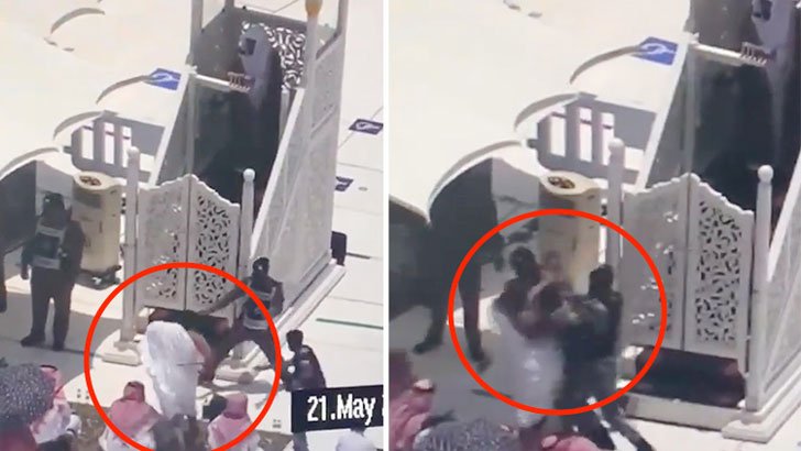মসজিদুল হারামে ইমামের ওপর হামলার চেষ্টা