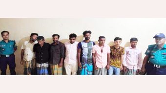 সিলেটে আট জন অনলাইন জুয়াড়ি আটক