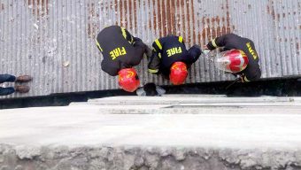 চুরি করতে গিয়ে দুই ভবনের মাঝে আটকে প্রাণ গেল যুবকের