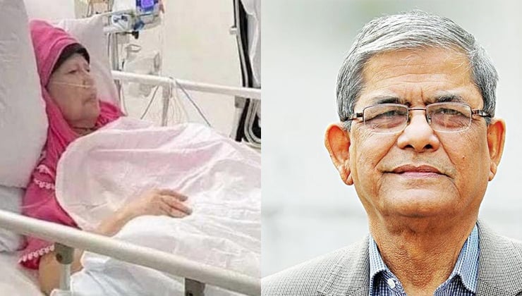 খালেদা জিয়াকে দেখতে এভার কেয়ার হাসপাতালে গেলেন মির্জা ফখরুল