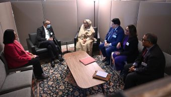 বিশ্ব স্বাস্থ্য সংস্থার মহাপরিচালকের সঙ্গে প্রধানমন্ত্রীর বৈঠক