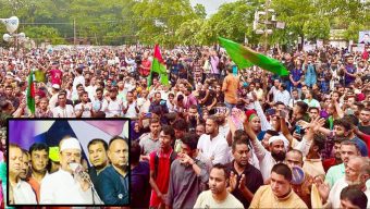 আমরা আওয়ামী লীগের মতো লগি-বৈঠা দিয়ে মানুষ মারিনি : সিলেটে গয়েশ্বর রায়