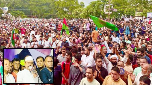আমরা আওয়ামী লীগের মতো লগি-বৈঠা দিয়ে মানুষ মারিনি : সিলেটে গয়েশ্বর রায়