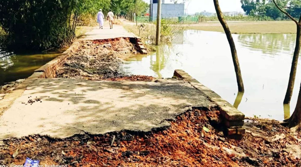 সিলেটের দুই জেলায় বন্যায় ক্ষতিগ্রস্ত সড়ক সংস্কারে প্রকল্প অনুমোদন