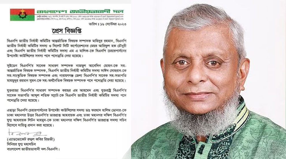 বিএনপি’ উপদেষ্টা হলেন আরিফুল হক