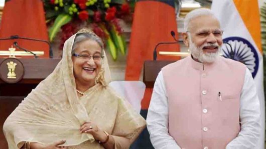 আখাউড়া-আগরতলা আন্তঃসীমান্ত রেল সংযোগ উদ্বোধন করলেন শেখ হাসিনা ও নরেন্দ্র মোদি