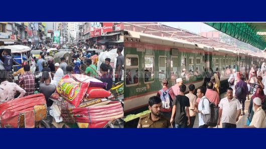 তৃতীয় দফা অবরোধের প্রথম দিনে যেমন ছিলো সিলেট