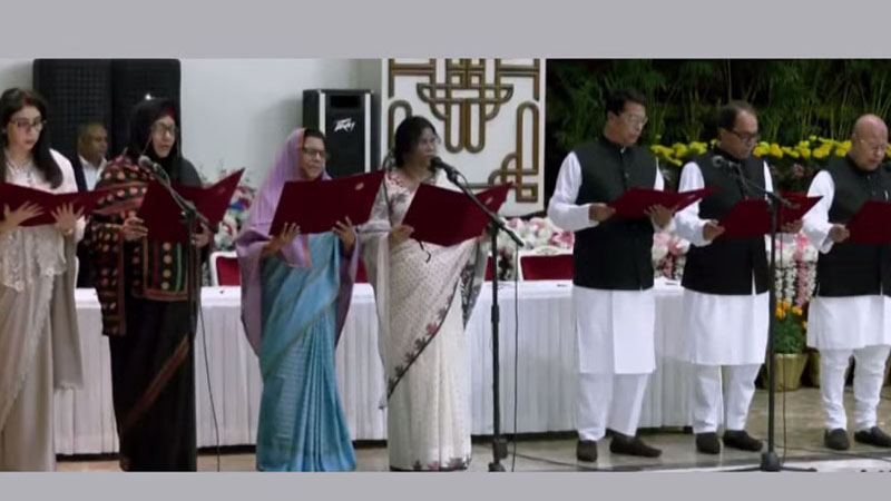 মন্ত্রীসভায় যোগ হলেন আরও ৭ জন