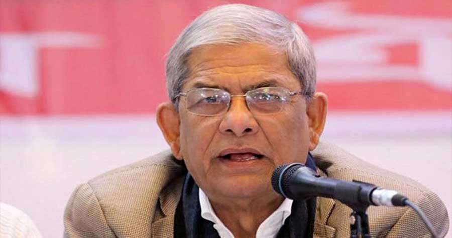 আইনের শাসন না থাকলে দুর্ঘটনা ও বিপর্যয় ঘটবেই: মির্জা ফখরুল
