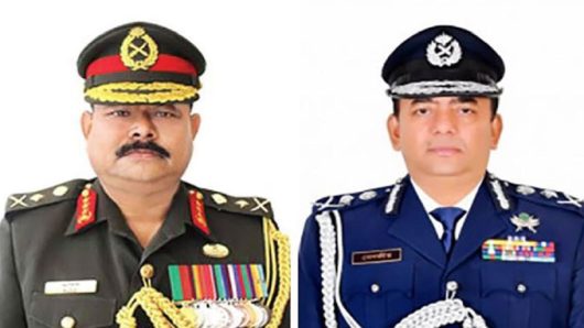 সাবেক সেনা ও পুলিশ প্রধানদের বিরুদ্ধে অর্থমন্ত্রী