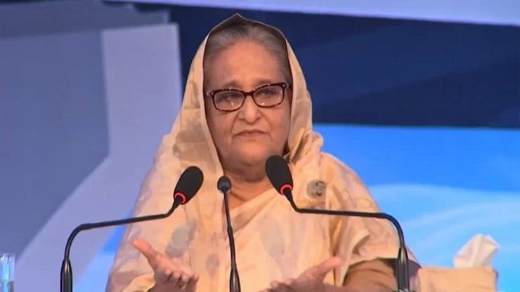 দেশের সম্পদ বেচে ক্ষমতায় আসতে চায় না শেখ মুজিবের মেয়ে: প্রধানমন্ত্রী