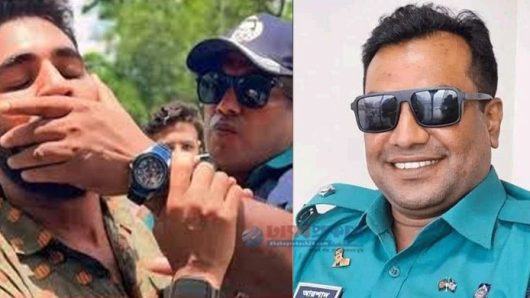 সেই পুলিশ কর্মকর্তা বরখাস্ত
