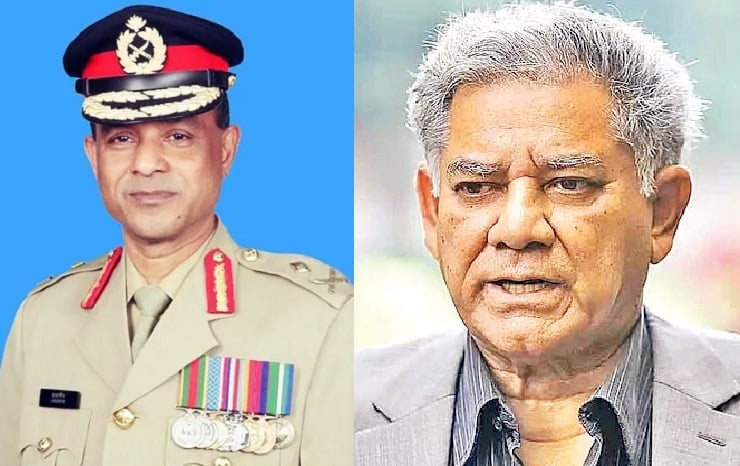 ব্রিগেডিয়ার সাখাওয়াতকে সরিয়ে নতুন স্বরাষ্ট্র উপদেষ্টা লে. জাহাঙ্গীর আলম