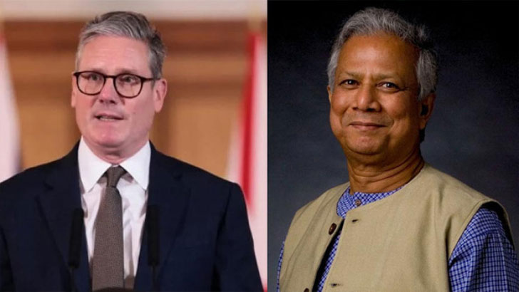 ড. ইউনূসকে ব্রিটিশ প্রধানমীর অভিনন্দন