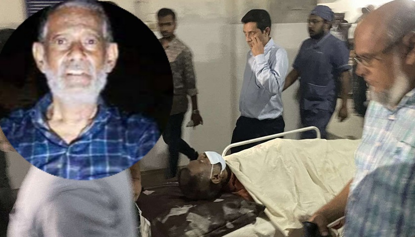 অতিরিক্ত রক্তক্ষরণ হওয়ায় হাসপাতালে সাবেক বিচারপ‌তি মা‌নিক