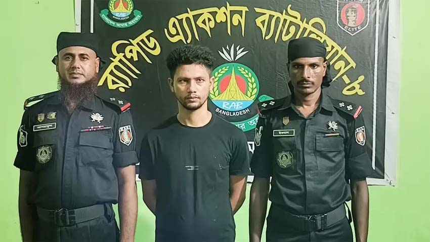 চাঁদা না পেয়ে ছাত্রলীগ কর্মীকে হত‌্যা, ছাত্রদল সভাপ‌তি গ্রেফতার