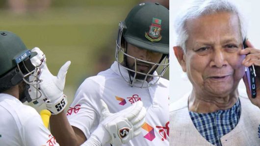 তোমাদের কারণে আজ গোটা জাতি গর্বিত: শান্তকে প্রধান উপদেষ্টা