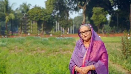 শেখ হা‌সিনা নয়াদিল্লির সুরক্ষিত এক‌টি বাড়িতে