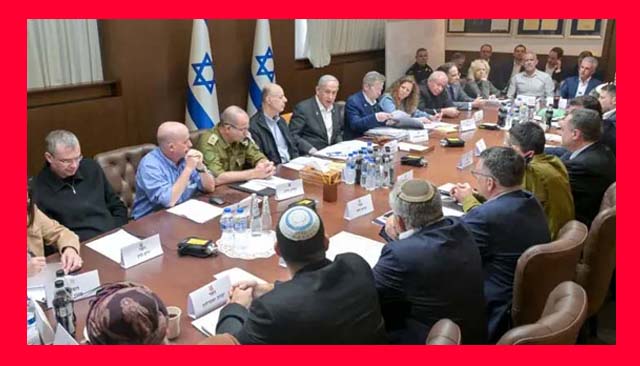 ই স রা য়ে ল মন্ত্রিসভায় যু দ্ধ বিরতি চুক্তি অনুমোদন, কাল থেকে কার্যকর