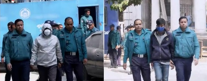 তিন পুলিশ সদস্যকে কারাগারে পাঠালো আন্তর্জাতিক অপরাধ ট্রাইব্যুনাল