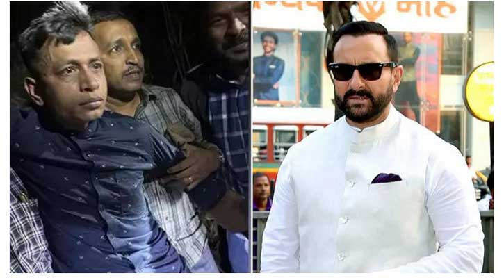 বলিউড স্টার সাইফ আলির বাড়িতে ডাকাতি ও হামলাকারী বাংলাদেশি !