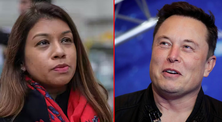 টিউলিপ সিদ্দিককে ‘দুর্নীতিবাজ’ আখ্যা ইলন মাস্ক’র