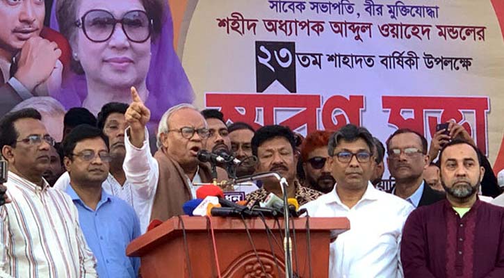 জামায়াত সব সময় মুনাফেকি করেছে, মুনাফেকি ছাড়া তারা কিছুই করেনি: রিজভী