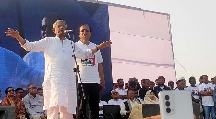 ভারতকে বড় দাদার মতো আচরণ বন্ধ করতে বললেন  মির্জা ফখরুল