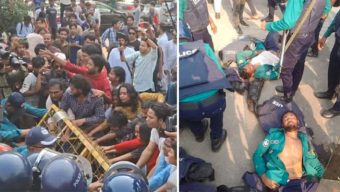 প্রধান উপদেষ্টার কাছে স্মারকলিপি দিতে গিয়ে সংঘর্ষের ঘটনায় মামলা