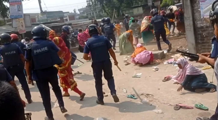 আটক যুবলীগ নেতাকে ছাড়িয়ে নিতে থানা ঘেরাও