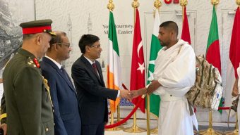 বাংলাদেশ থেকে প্রথম হজ ফ্লাইট পৌঁছালো সৌদি আরব