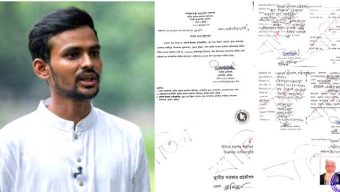 বাবার ঠিকাদারি লাইসেন্স নিয়ে বিতর্কে উপদেষ্টা আসিফ মাহমুদ