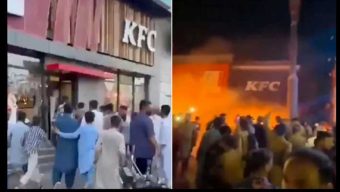 করাচিতে ‘কেএফসি’ বিক্ষোভকারীদের উপর গুলি, নিহত-১