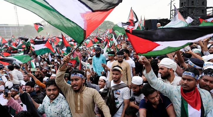 টাইমস অব ইসরায়েলে প্রকাশ পেলো বাংলাদেশের ‘মার্চ ফর গাজা’