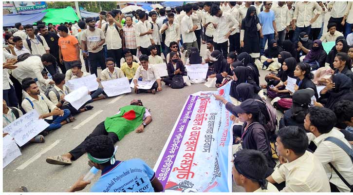 কারিগরি শিক্ষার্থীদের মহাসমাবেশের ঘোষণা