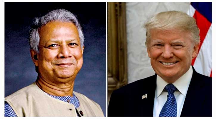 ‌তিন মাসের সময় চেয়ে ট্রাম্পকে ড. ইউনূসের চি‌ঠি