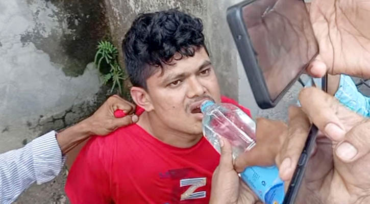 পুলিশ হেফাজত থেকে পালানো ছাত্রলীগ নেতা গ্রেপ্তার