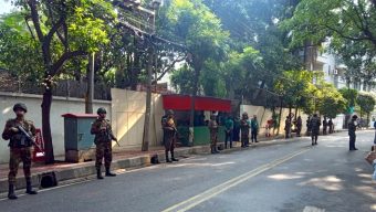 খালেদা জিয়ার বাসার নিরাপত্তায় সেনাবাহিনী