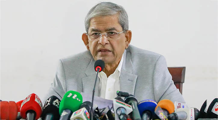 সীমান্তের ওপার থেকে ষড়যন্ত্র চলছে : মির্জা ফখরুল